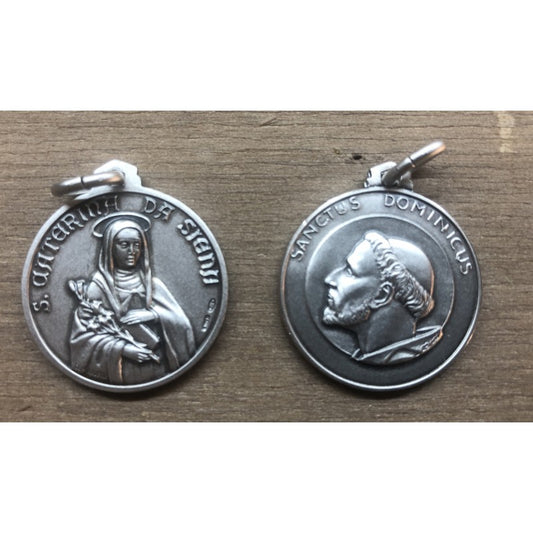 Medal: Silver Sts. Dominic-Catherine