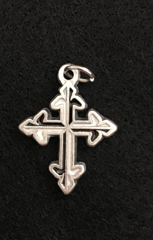 Cross Silver 1"