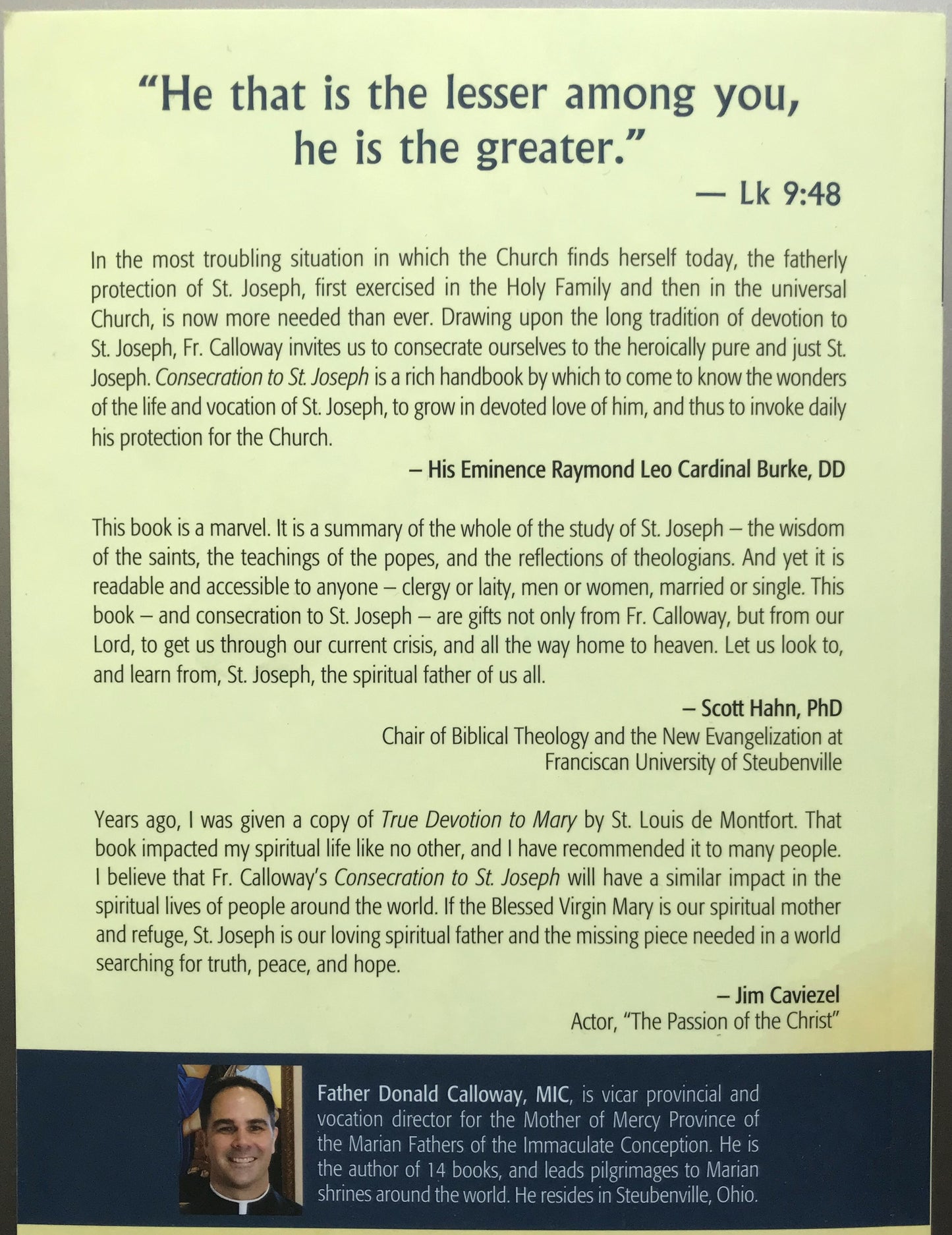 Book: Consecration to St Joseph