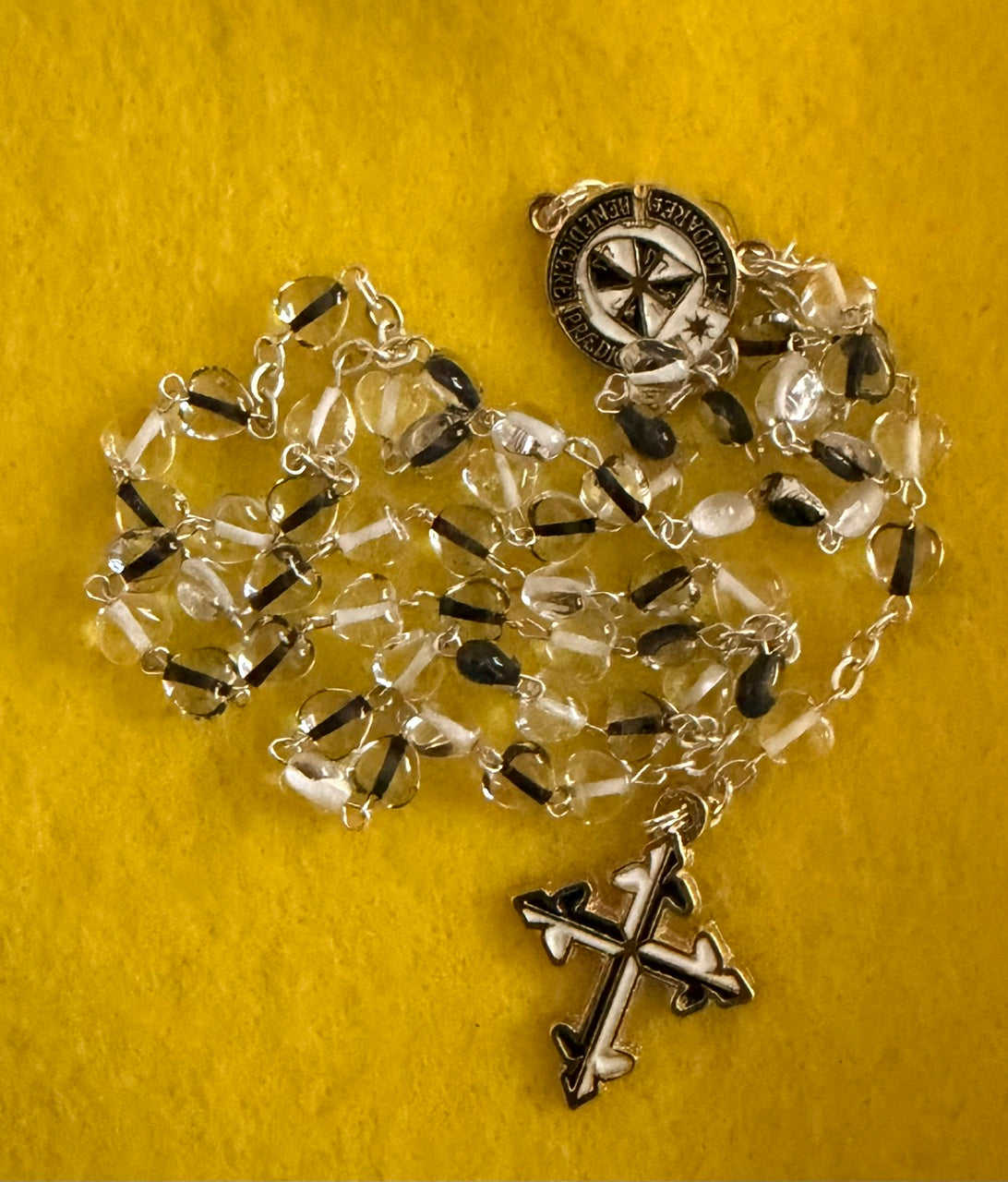 Rosary Striped Crystal