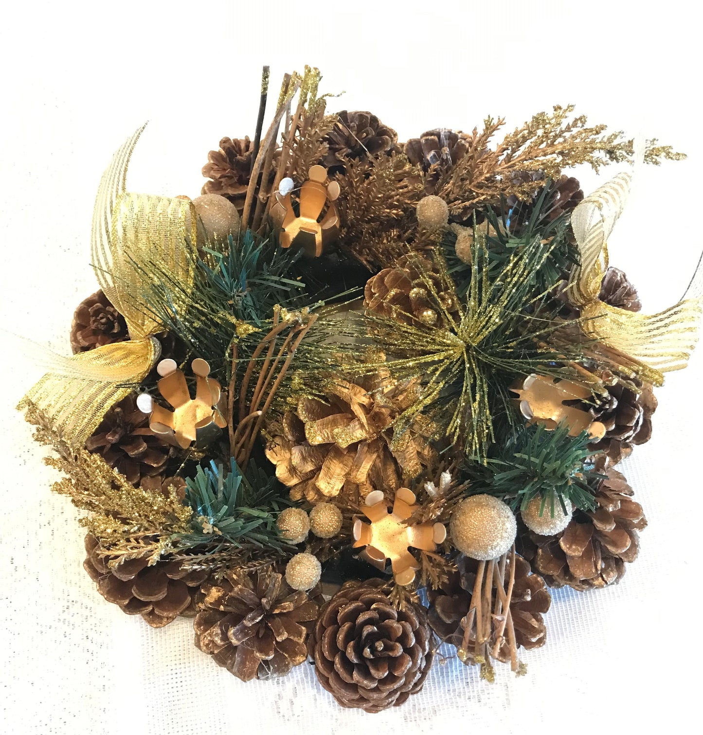 Advent Wreath-Pine cone